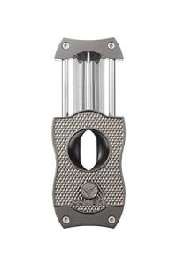 Colibri Diamond V-Cut Cigar Cutter - Gunmetal
