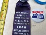 Vintage Political Memorabilia and WWII Victory Button Set