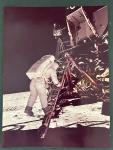 Buzz Aldrin Apollo 11 Lunar Module Steps Photo