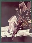 Buzz Aldrin Apollo 11 Lunar Module Steps Photo