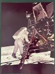 Buzz Aldrin Apollo 11 Lunar Module Steps Photo