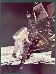 Buzz Aldrin Apollo 11 Lunar Module Steps Photo