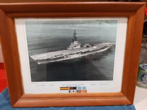 USS Essex Aircraft Carrier WWII Military Collectible