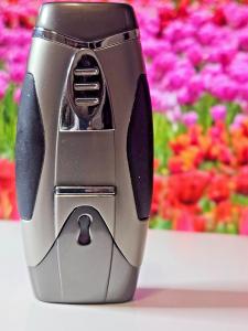 Vortex Twin Jet Torch Lighter with Cigar Punch