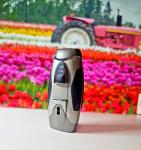 Vortex Twin Jet Torch Lighter with Cigar Punch