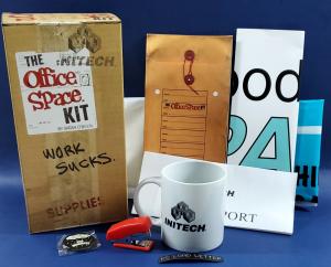 Office Space Collector Kit: Stapler, Mug, Mat, Poster