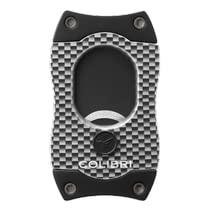 Colibri Ergonomic S-Cut Cigar Cutter - White Carbon Fiber