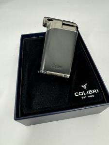 Colibri Pacific Pipe Lighter - Soft Flame Black Gunmetal