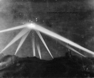 Battle of Los Angeles UFO Sighting 8"x10" Photo