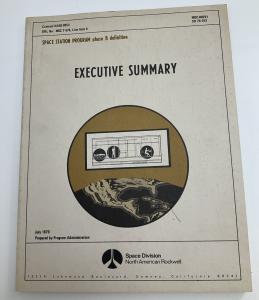 NASA 1970 Space Station Program Phase B Memorabilia