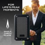 Colibri Rally Windproof Butane Lighter, Black