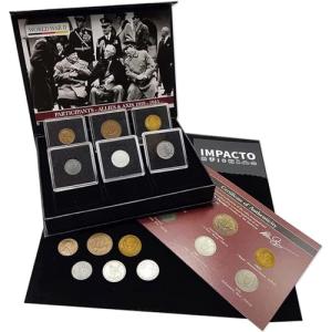 WW2 World Currency: 6 Historic Coins Set