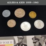 WW2 World Currency: 6 Historic Coins Set