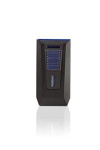 Colibri Black and Blue Double-Jet Lighter