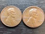1974 Off-Center Lincoln Memorial Error Penny Lot