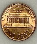 1974 No Mint Mark Red Lincoln Memorial Cent