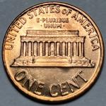 1974 BU Penny Error Die Crack Neck Reverse