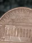 1974 Lincoln Memorial Penny Without Mint Mark
