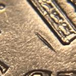 1974 BU Penny Error Die Crack Neck Reverse