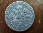 1974 Roosevelt Dime No Mint Mark "W