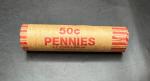 1943 Steel Pennies Roll - P, D & S Mint