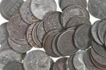 1943 Steel Cent 'Silver' Pennies - Two Rolls