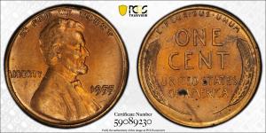 1955 Lincoln Wheat Cent Doubled Die DDO