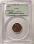 1955 P Lincoln Cent Doubled Die Obverse