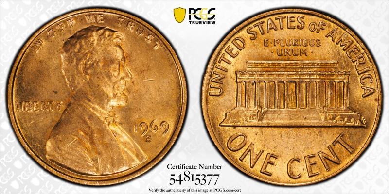 1969 Double Die Penny