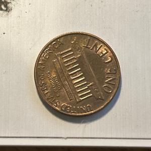 1969 S Lincoln Cent Penny Double Die Reverse