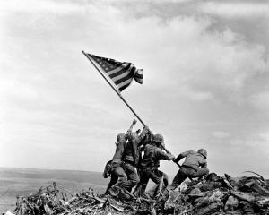 Iwo Jima Marines Flag Raising 8"x10" Photo