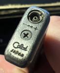 Colibri Slim Vintage Silver Etched Lighter