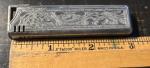 Colibri Slim Vintage Silver Etched Lighter