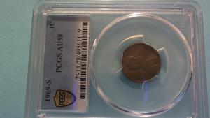 1969 S Lincoln Cent - Rare Floating Roof RPM