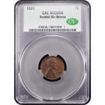 1955 Doubled Die Lincoln Cent 1c AU58 BN