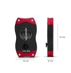 Colibri Premium V-Cut Cigar Cutter - Red