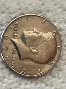 1974 Rare Kennedy Half Dollar Coin with Error