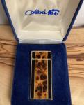 Colibri Vintage Tortoise Enamel Lighter with Box