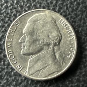 1974 Jefferson Nickel Without Mint Mark