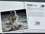 1989 Apollo 11 20th Anniversary Press Kit Lot