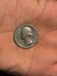 1974 Washington Quarter Coin with Errors