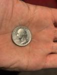 1974 Washington Quarter Coin with Errors