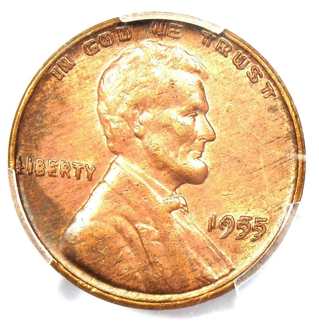 1955 Double Die Lincoln Cent - PCGS Graded