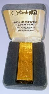 Colibri Goldtone Vintage Solid State Lighter