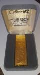 Colibri Goldtone Vintage Solid State Lighter