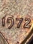 1972 P Lincoln Memorial Cent Doubled Die