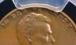 1955 Lincoln Cent Doubled Die Obverse MS63 BN
