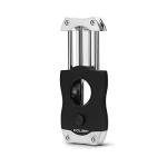 Colibri V-Cut Cigar Cutter in Brushed Chrome