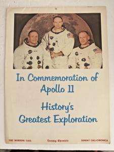1970 Apollo 11 NASA Calendar - Moon Landing Tribute