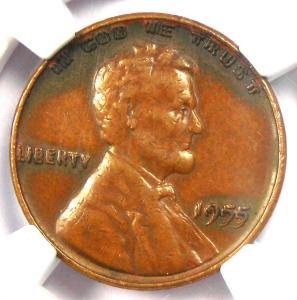 1955 Doubled Die Lincoln Cent DDO FS-101